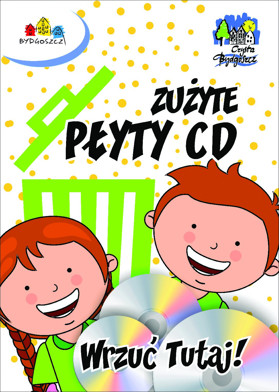 Zapraszamy do udziału w konkursie na zbiórkę zużytych płyt CD i DVD