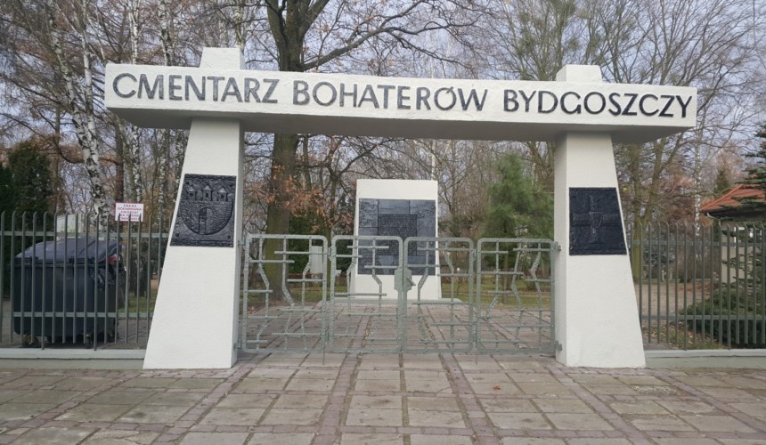 Renowacja CMENTARZA BOHATERÓW BYDGOSZCZY Renowacja CMENTARZA BOHATERÓW BYDGOSZCZY