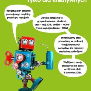 Konkurs dla kreatywnych studentów