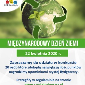 Międzynarodowy Dzień Ziemi 2020 – konkurs