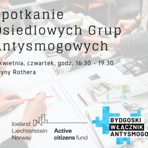 Grupy Antysmogowe spotkają się w Młynach