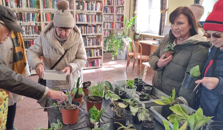 Wymień roślinę w bibliotece
