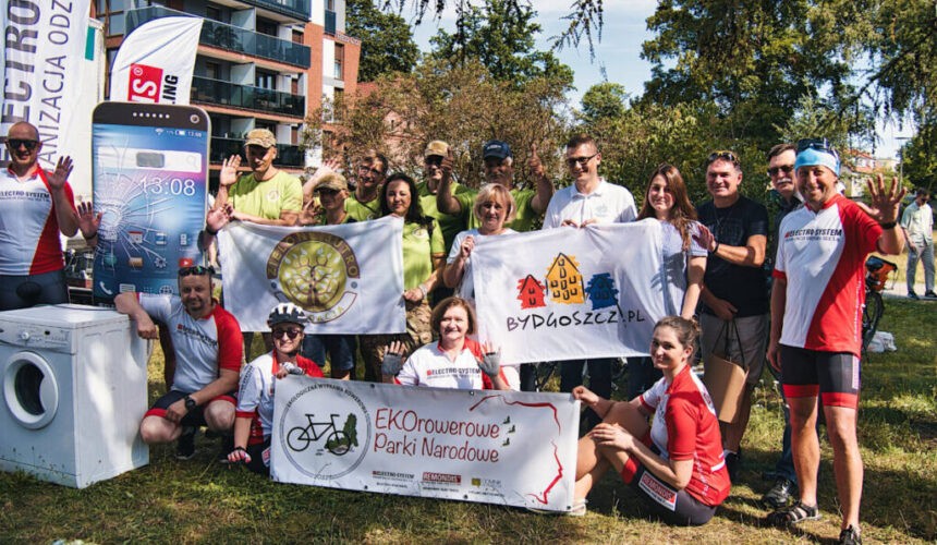 Cycling Recycling 2022 – ekopeleton wystartował z Bydgoszczy Cycling Recycling 2022 – ekopeleton wystartował z Bydgoszczy